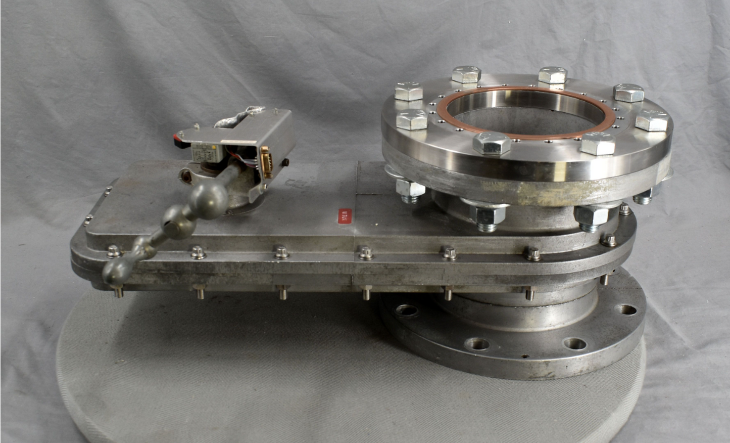 VACUUM RESEARCH CORP 3" MANUAL PNEUMATIC GATE VALVE FREE SHIP