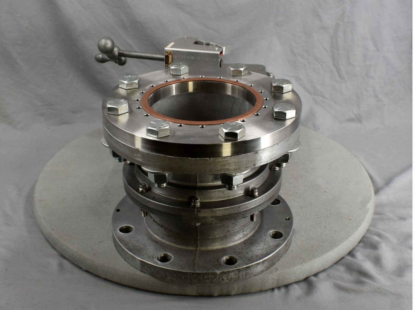 VACUUM RESEARCH CORP 3" MANUAL PNEUMATIC GATE VALVE FREE SHIP