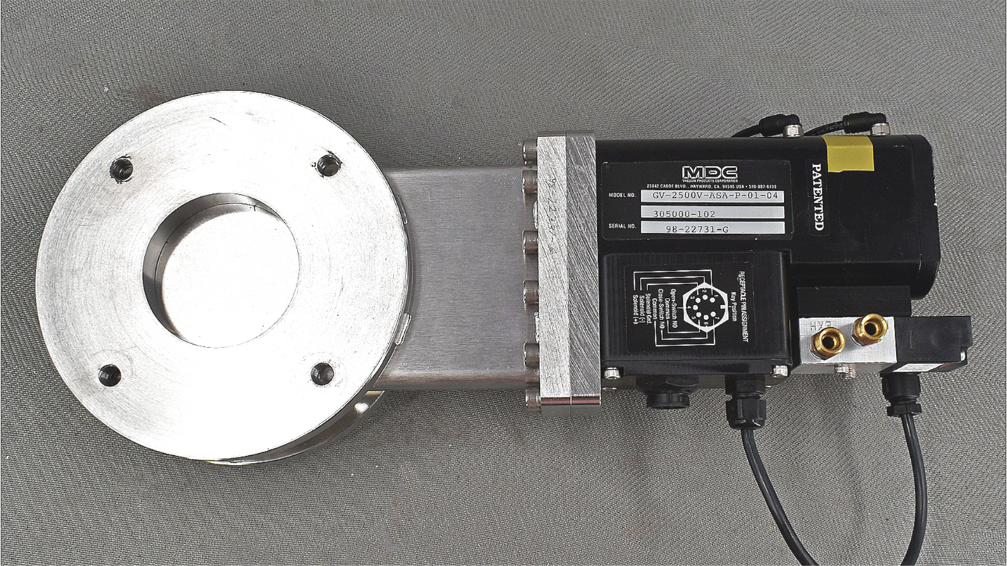 MDC GV-2500V-ASA-P-01-04 HIGH VACUUM ELECTRO PNEUMATIC GATE VALVE FREE SHIP