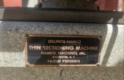 WARRANTY HAMCO THIN SECTION MINERALOGY PETROGRAPHIC MACHINE WATCH VIDEO FREESHIP