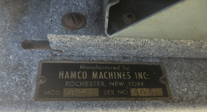 WARRANTY HAMCO THIN SECTION MINERALOGY PETROGRAPHIC MACHINE WATCH VIDEO FREESHIP