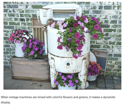 VINTAGE RARE 1930s BLACKSTONE WASHING MACHINE w/ WRINGER & DRYING STAND FREESHIP