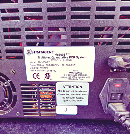STRATAGE Mx3000P MULTIPLEX QUANTITATIVE 96 WELL (QPCR) PCR SYSTEM FREE SHIPPING