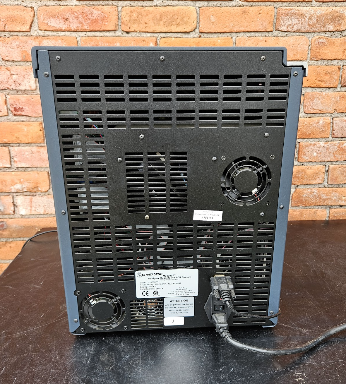 STRATAGE Mx3000P MULTIPLEX QUANTITATIVE 96 WELL (QPCR) PCR SYSTEM FREE SHIPPING