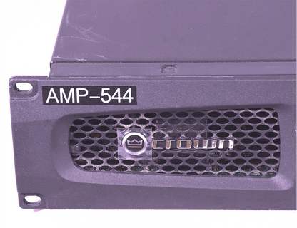 For-Parts CROWN DCi 4x600MX DRIVECORE 4x600WATT CHANNELS with OPERATIONAL MANUAL