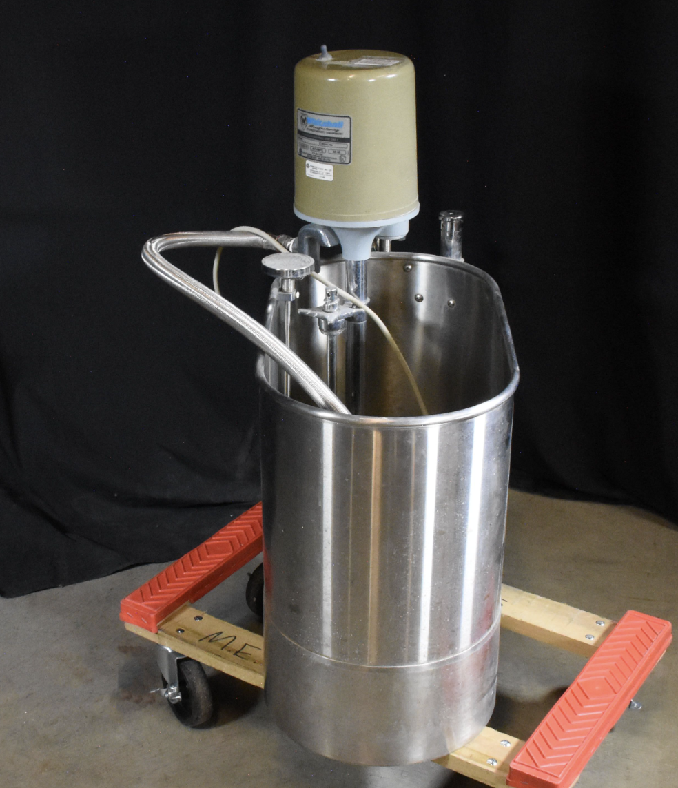 WHITEHALL E-15-S HYDROTHERAPY WHIRLPOOL 15 GALLON TUB METAL & MANUAL FREE SHIP