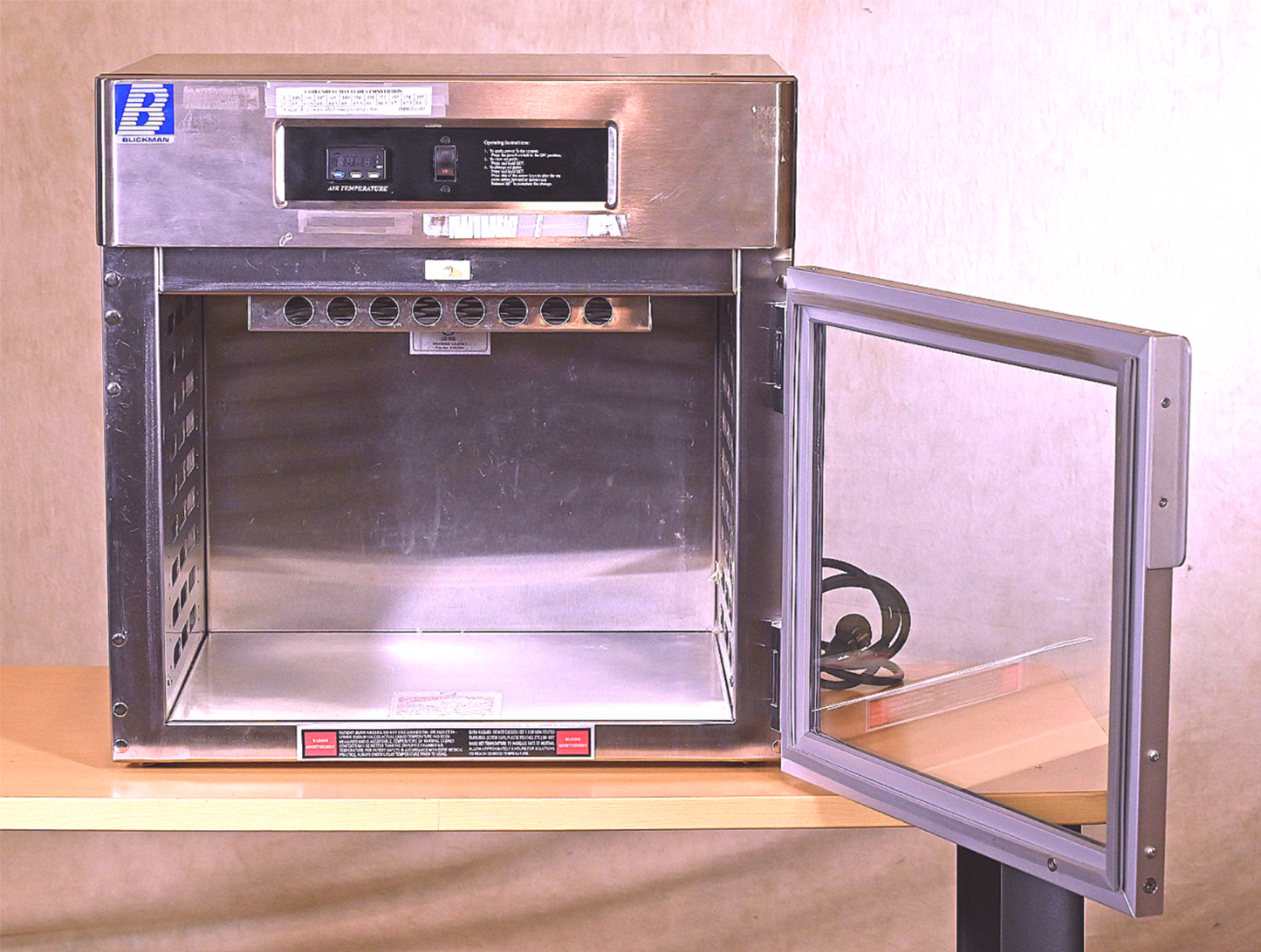 90DAY-WARRANTY BLICKMAN HEALTH 7927-MG TABLETOP BLANKET WARMING CABINET FREESHIP