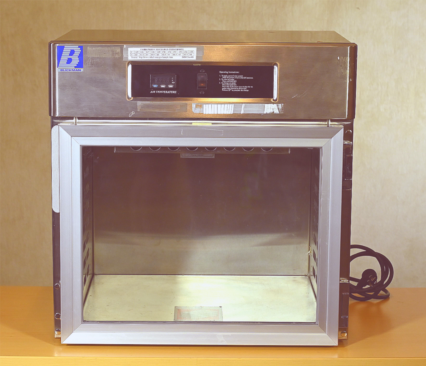 90DAY-WARRANTY BLICKMAN HEALTH 7927-MG TABLETOP BLANKET WARMING CABINET FREESHIP