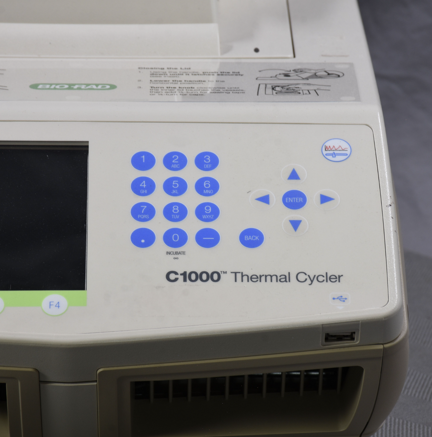 WARRANTY BIO-RAD C1000 THERMAL CYCLER w/ 96WELL FAST REACTION MODULE WATCH VIDEO