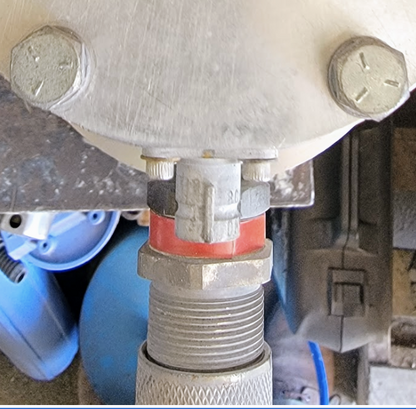 VARIAN MDC PERKIN ELMER 6"in P-E ULTEK CRYO VACUUM PUMP DISPLEX DE202S COLD HEAD