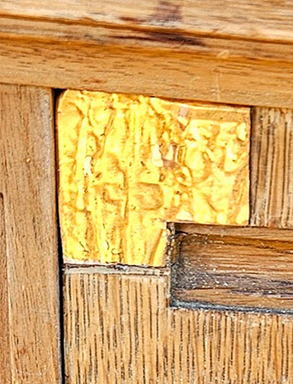 VINTAGE STOW DAVIS UofM LAW SCHOOL DESK 66"x 36"x 30" Inch 8 DRAWERS FREE SHIP