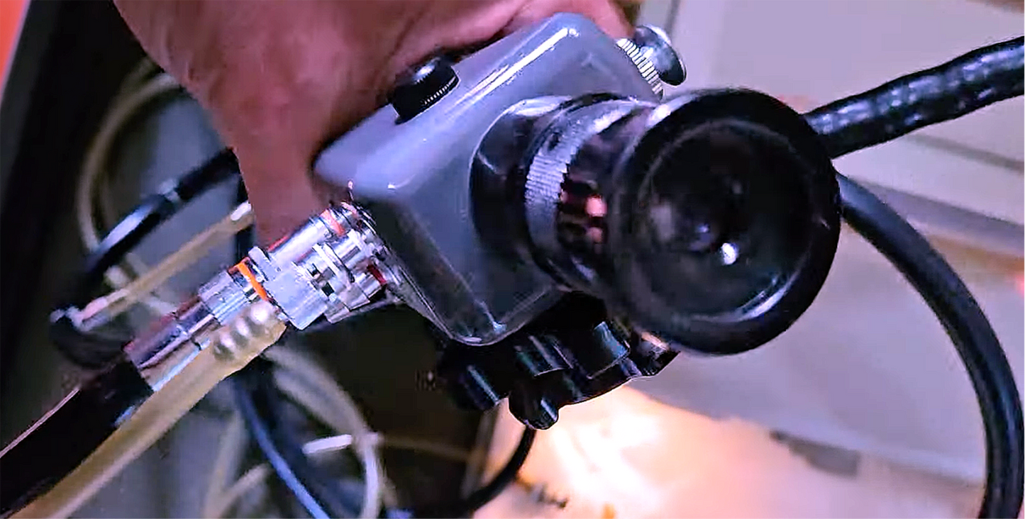 90-DAYWARRANTY OLYMPUS OSF-35 FIBERSCOPE & CLK-3 LIGHTSOURCE CASE KEY WATCHVIDEO