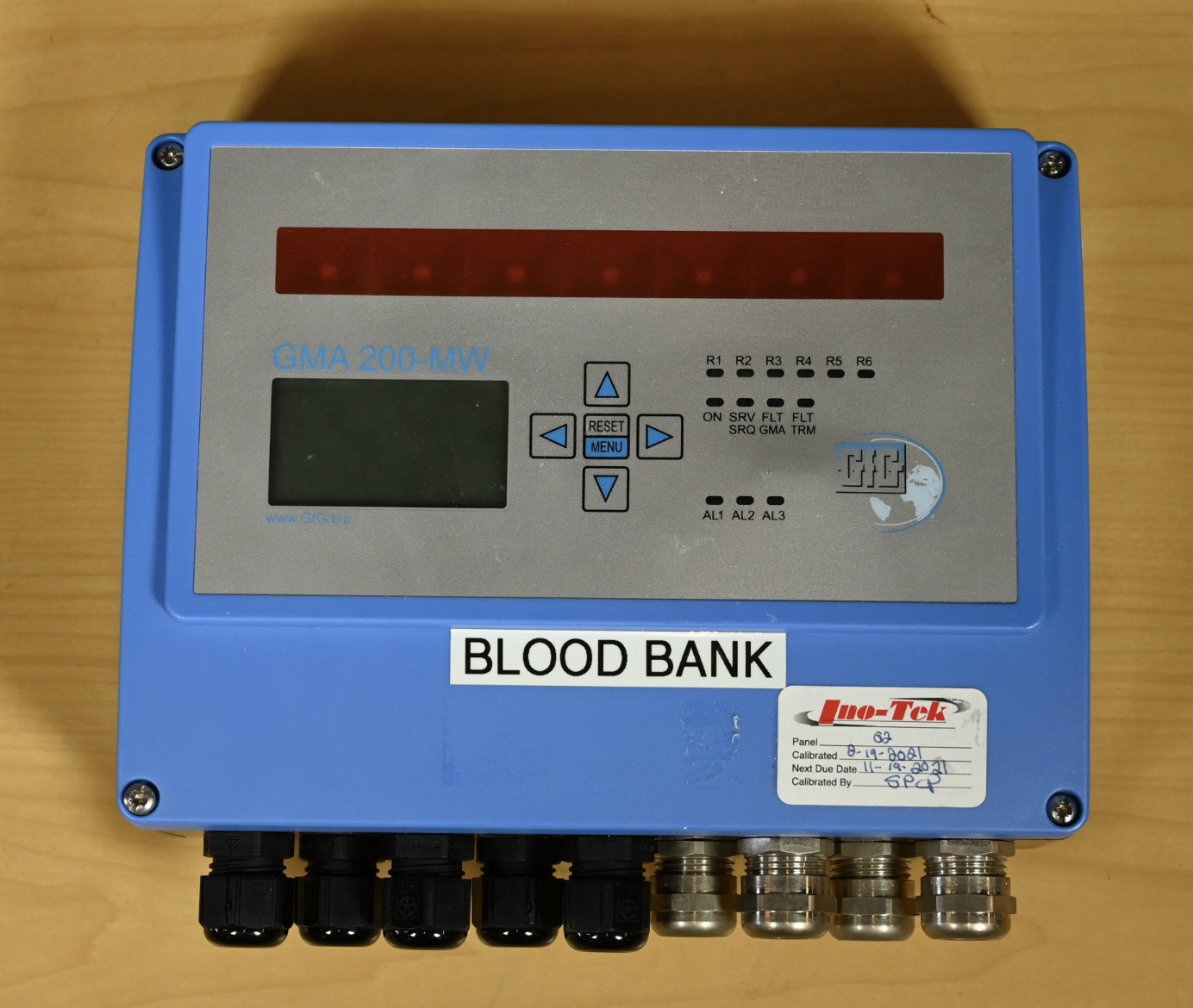 WARRANTY GFG GMA 200-MW SINGLE GAS DETECTOR and GFG ZD21 TRANSMITTER FREE SHIP