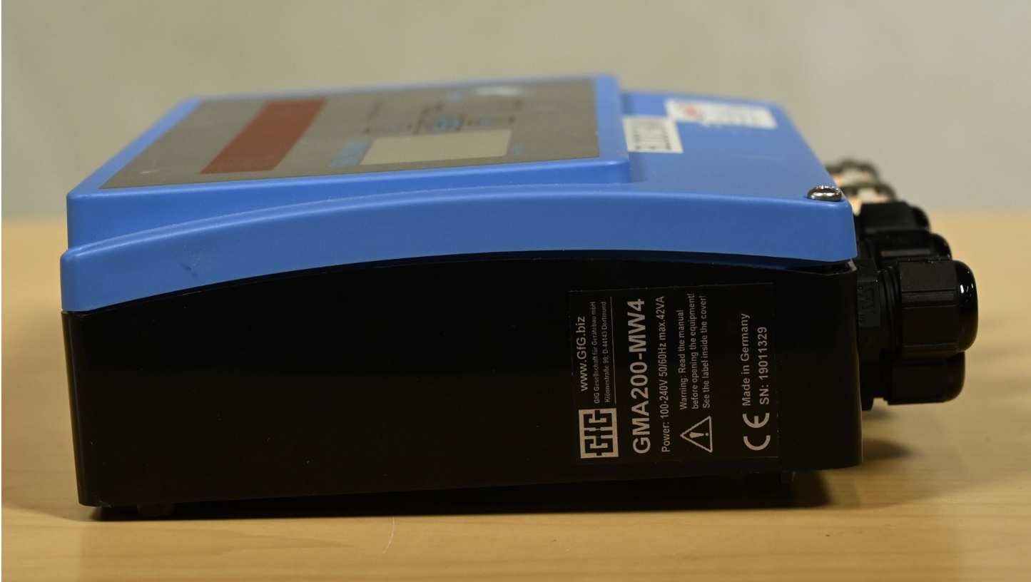 WARRANTY GFG GMA 200-MW SINGLE GAS DETECTOR and GFG ZD21 TRANSMITTER FREE SHIP