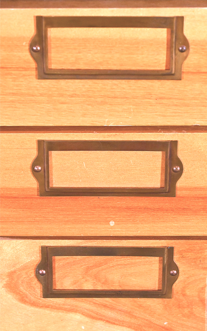 RARE 1940s? WOOD & STEEL 56"x40"x40" 12 DRAWER MAP FILE WATCH-VIDEO FREESHIPPING