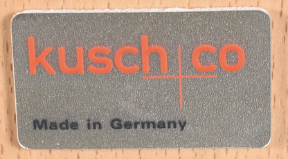 LOT of 8 KUSCH+CO 2000s RETRO LOOK HOT MOULDED PLYWOOD STACKING CHAIRS FREE SHIP