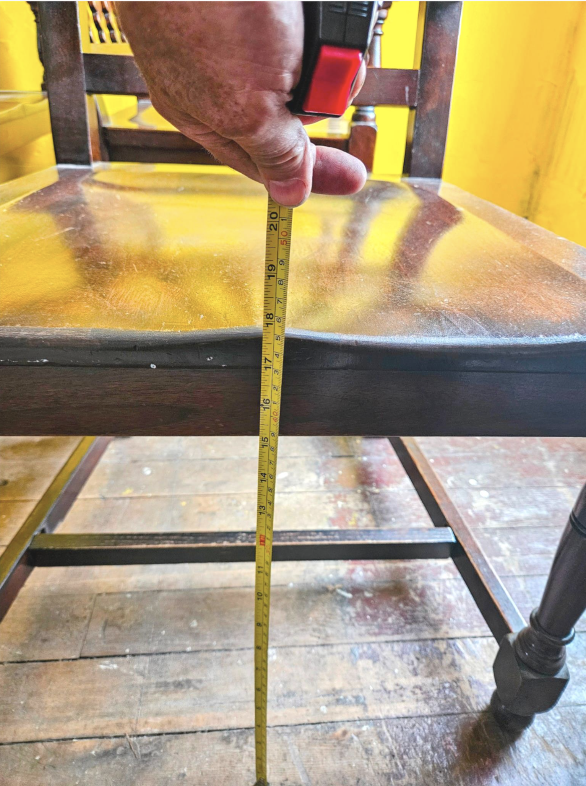 8 1940's VINTAGE OAK MARBLE SHATTUCK ARMCHAIRS OFFICE LIBRARY ARM CHAIR FREESHIP