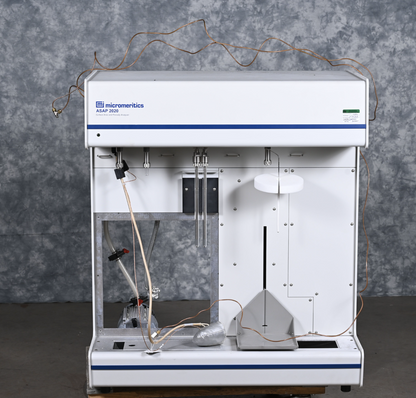 MICROMERITICS® ASAP 2020 SURFACE AREA & POROSITY ANALYZER EDWARDS EXT 75DX PUMP