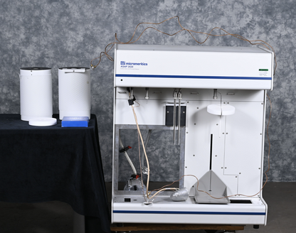 MICROMERITICS® ASAP 2020 SURFACE AREA & POROSITY ANALYZER EDWARDS EXT 75DX PUMP