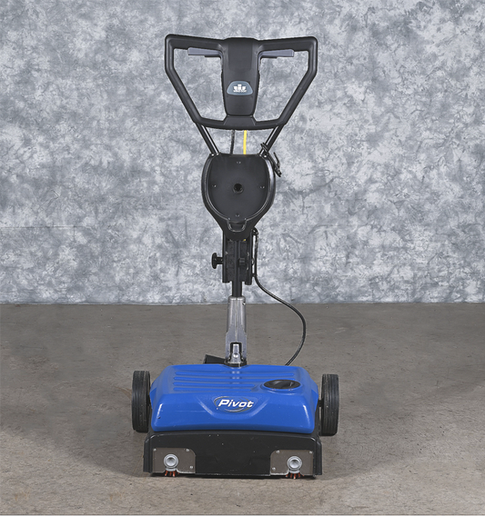 90-DAY-WARRANTY WINDSOR PIVOT IPX4 FLOOR SCRUBBER 2 BRUSHES WATCH-VIDEO FREESHIP