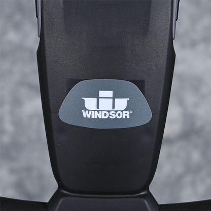 90-DAY-WARRANTY WINDSOR PIVOT IPX4 FLOOR SCRUBBER 2 BRUSHES WATCH-VIDEO FREESHIP