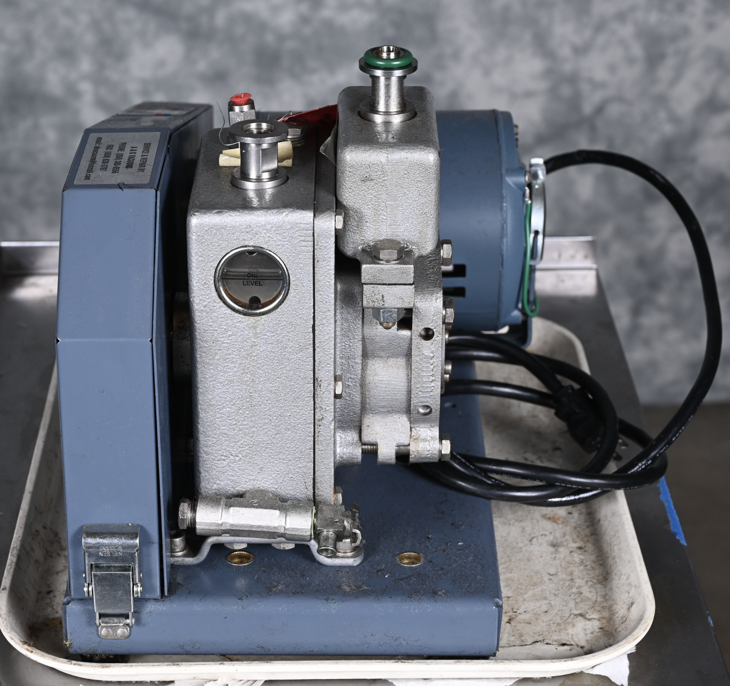 WELCH CHEMSTAR 1400N CHEMICHAL RESISTANT VACUUM PUMP 10.6cfm WATCHVIDEO FREESHIP
