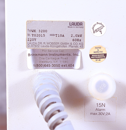 90DAY-WARRANTY LAUDA WK 3200 DIGITAL RECIRCULATING WATER CHILLER HEATER FREESHIP