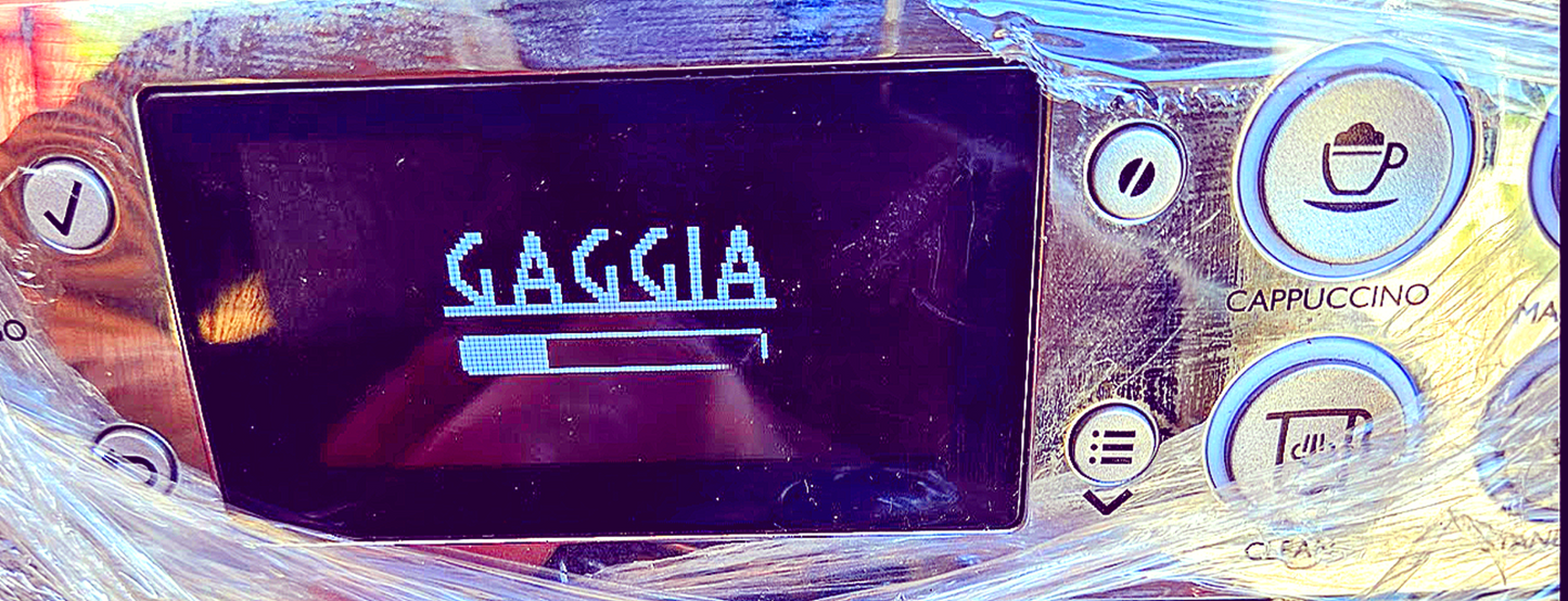 90DAY-WARRANTY GAGGIA BABILA SUP046DG ESPRESSO MANUAL & DECALC SOLUTION FREESHIP