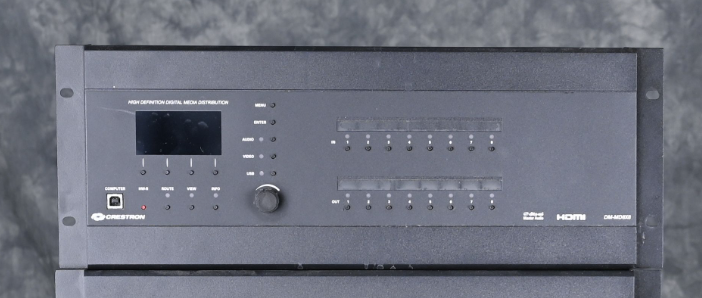 CRESTON DM-MD8X8 Matrix Switcher TPS-6 Monitor DM-RMC-100 CP2E Control Processor