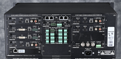 CRESTON DM-MD8X8 Matrix Switcher TPS-6 Monitor DM-RMC-100 CP2E Control Processor