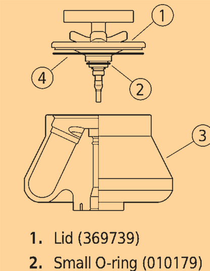 WARRANTY BECKMAN FX 6100 FIXED ANGLE ROTOR LID for ALLEGRA Centrifuges FREE-SHIP