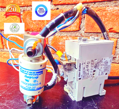 3PHASE ALLEN BRADLEY 100-C43E*00 &  FERRAZ SHAWMUT AMP TRAP A50QS350-4 FREESHIP