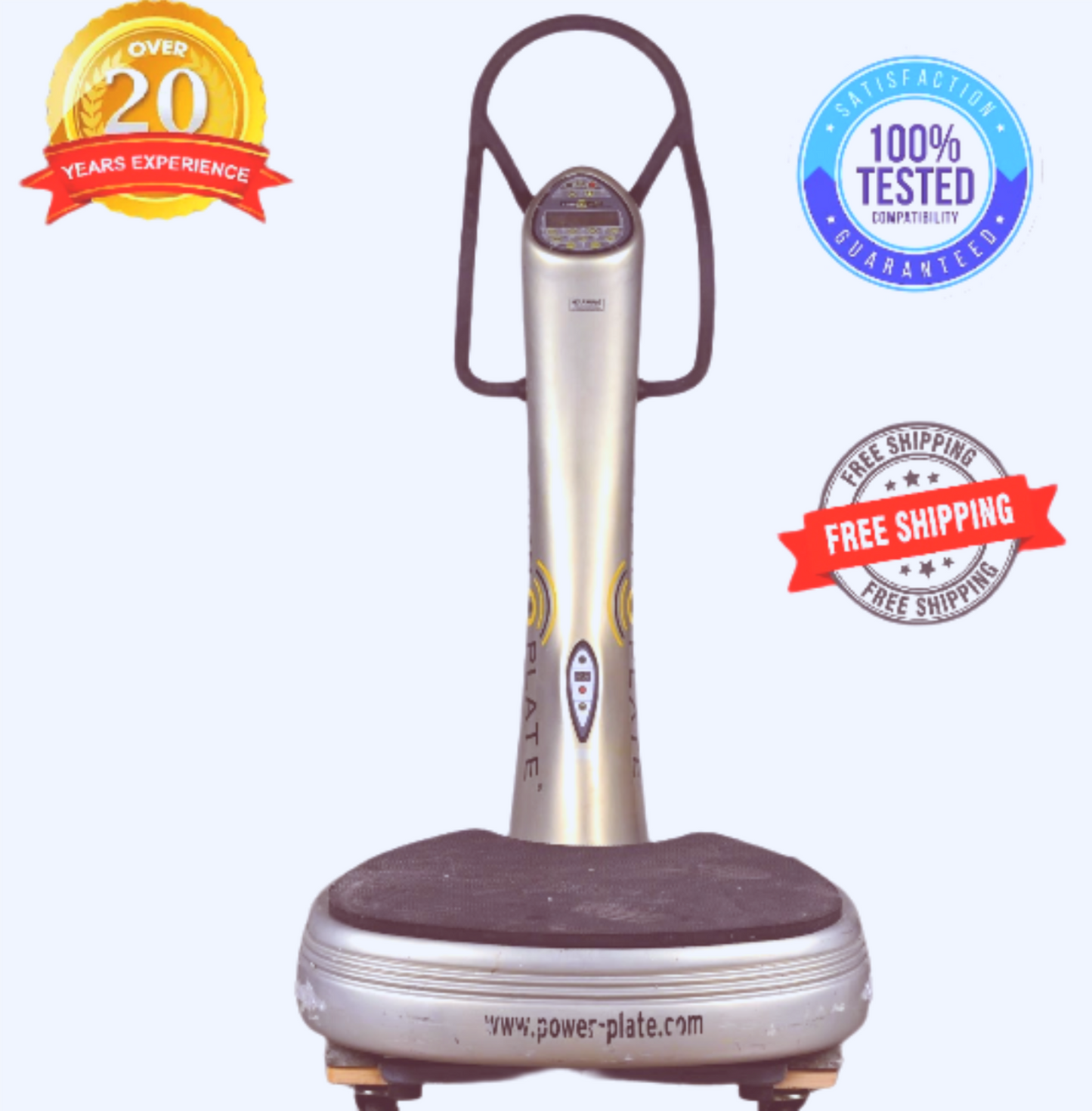 90DAYWARRANTY POWER PLATE® NEXT GENERATION VIBRATION EXERCISE MACHINE WATCHVIDEO
