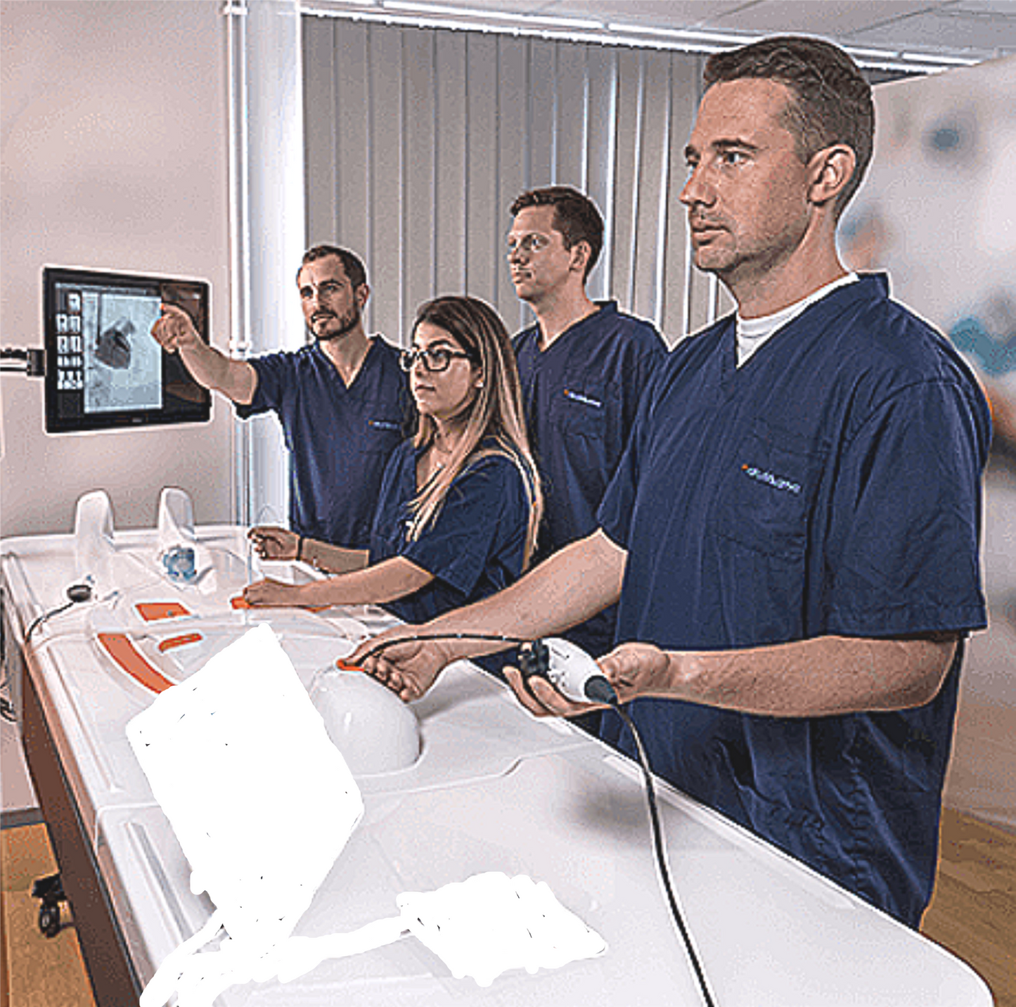 MENTICE VIST G5 CARDIAC CATHETERIZATION SIMULATOR SYSTEM & many EXTRAS Free Ship