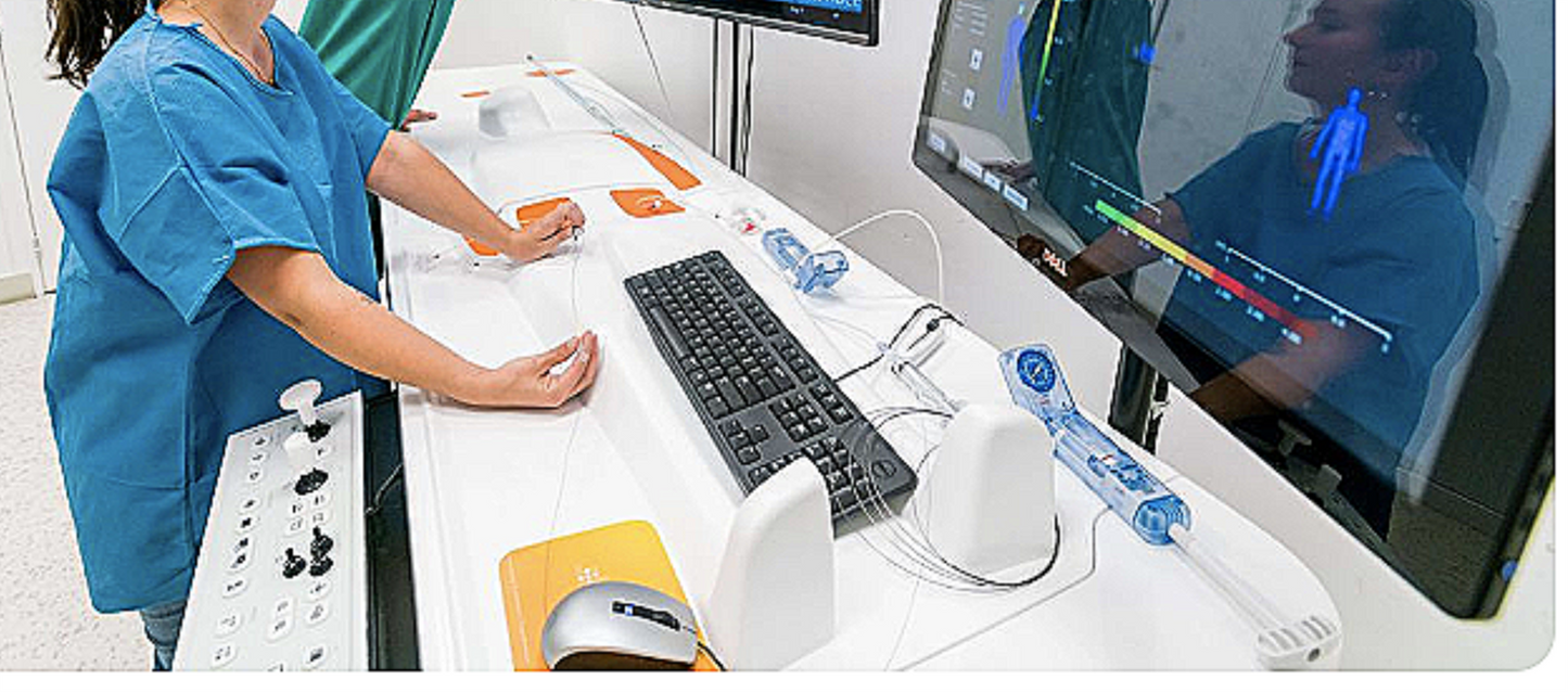 MENTICE VIST G5 CARDIAC CATHETERIZATION SIMULATOR SYSTEM & many EXTRAS Free Ship