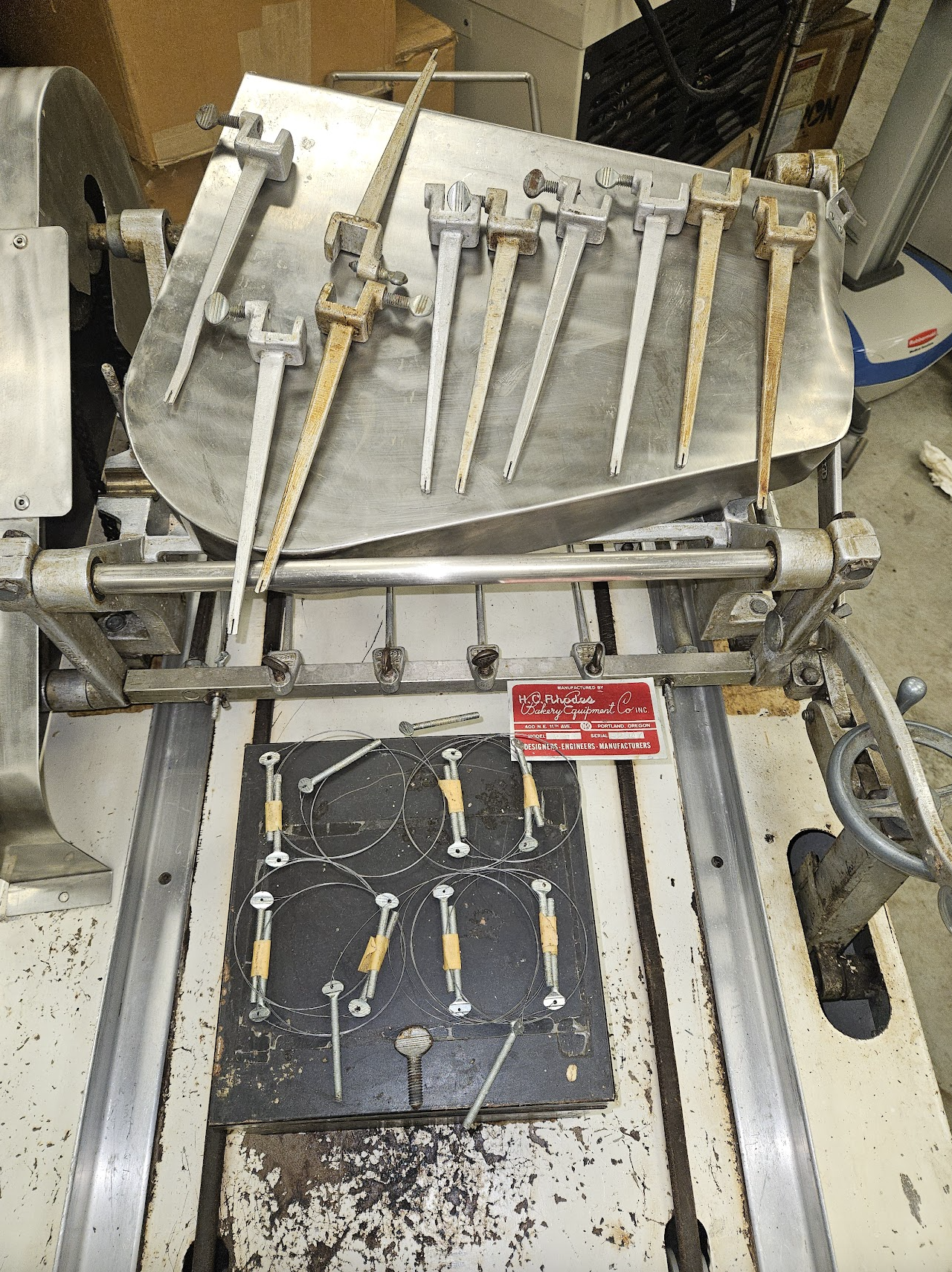 WORKING AS IN WATCHED VIDEO RHODES KOOK-E-KING 13 DIES COOKIE DEPOSITER FREESHIP
