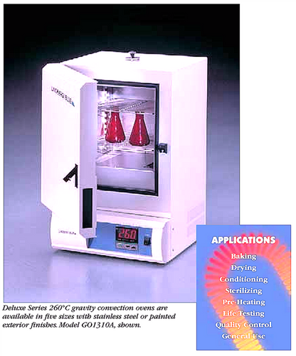 120-DAY-WARRANTY LINDBERG BLUE M GO1300A 1cuFt/260°C GRAVITY CONVECTION OVEN