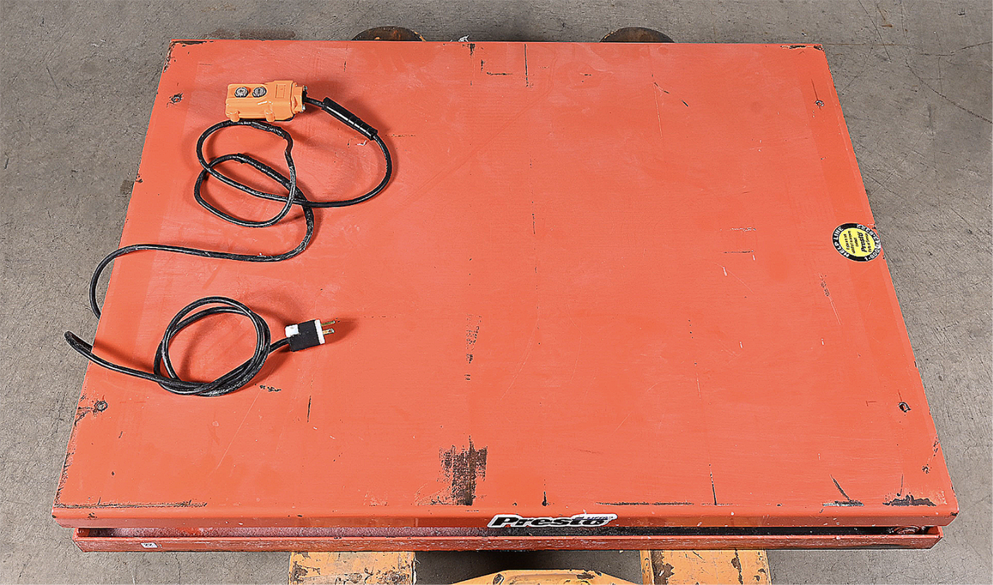 WARRANTY 1000lb PRESTO™ WXS36 ELECTRIC SCISSORS TABLE LIFT 48"x36" WATCH-VIDEO