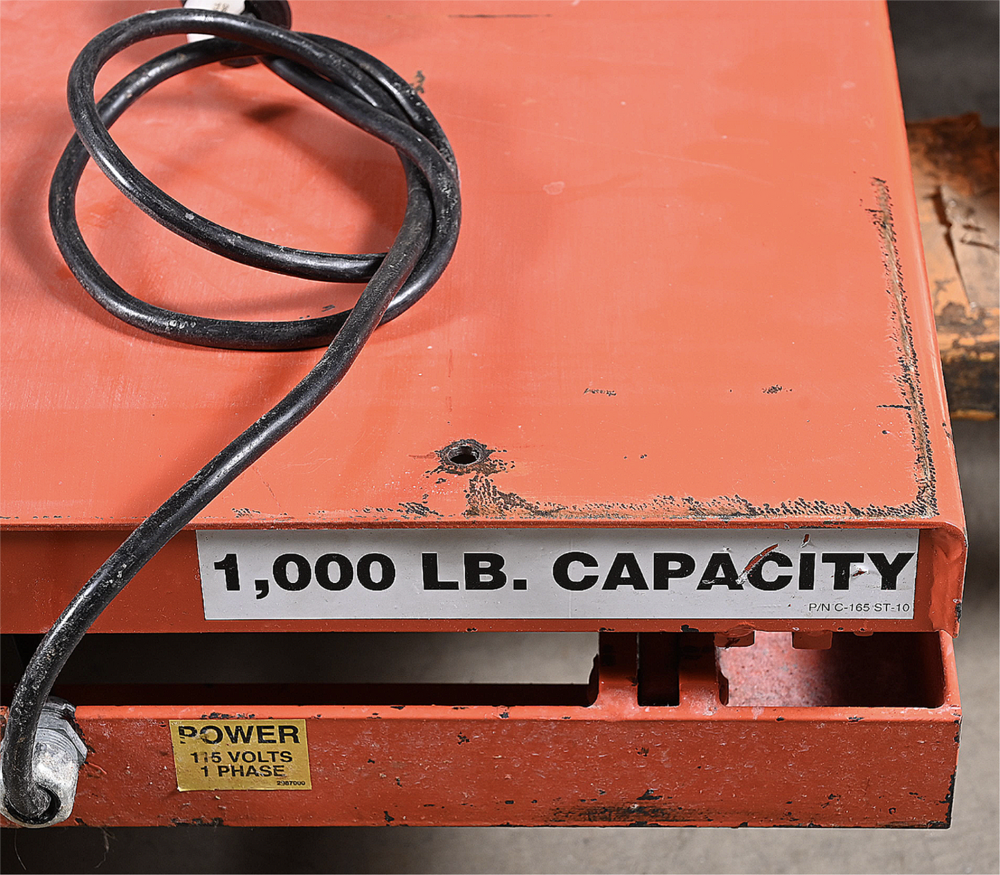 WARRANTY 1000lb PRESTO™ WXS36 ELECTRIC SCISSORS TABLE LIFT 48"x36" WATCH-VIDEO