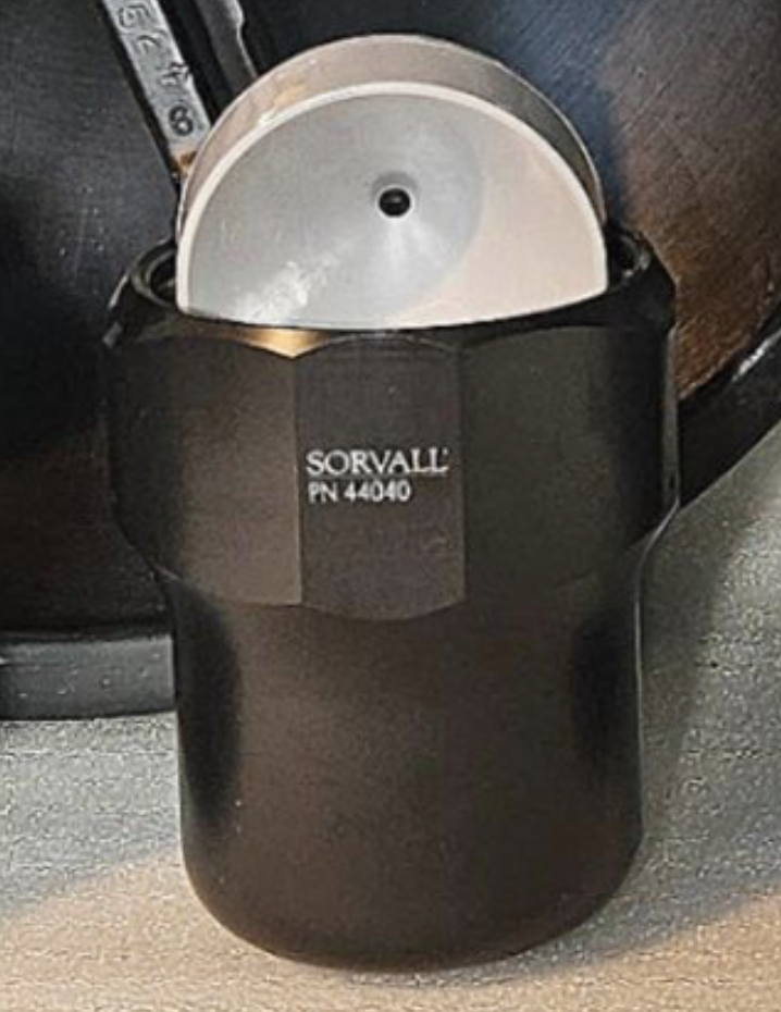 WARRANTY SORVALL H6000A  ROTOR SIX 44040 BUCKETS CONICAL BOTTLE ADAPTER LID RC 3