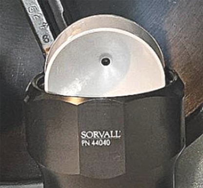 WARRANTY SORVALL H6000A  ROTOR SIX 44040 BUCKETS CONICAL BOTTLE ADAPTER LID RC 3