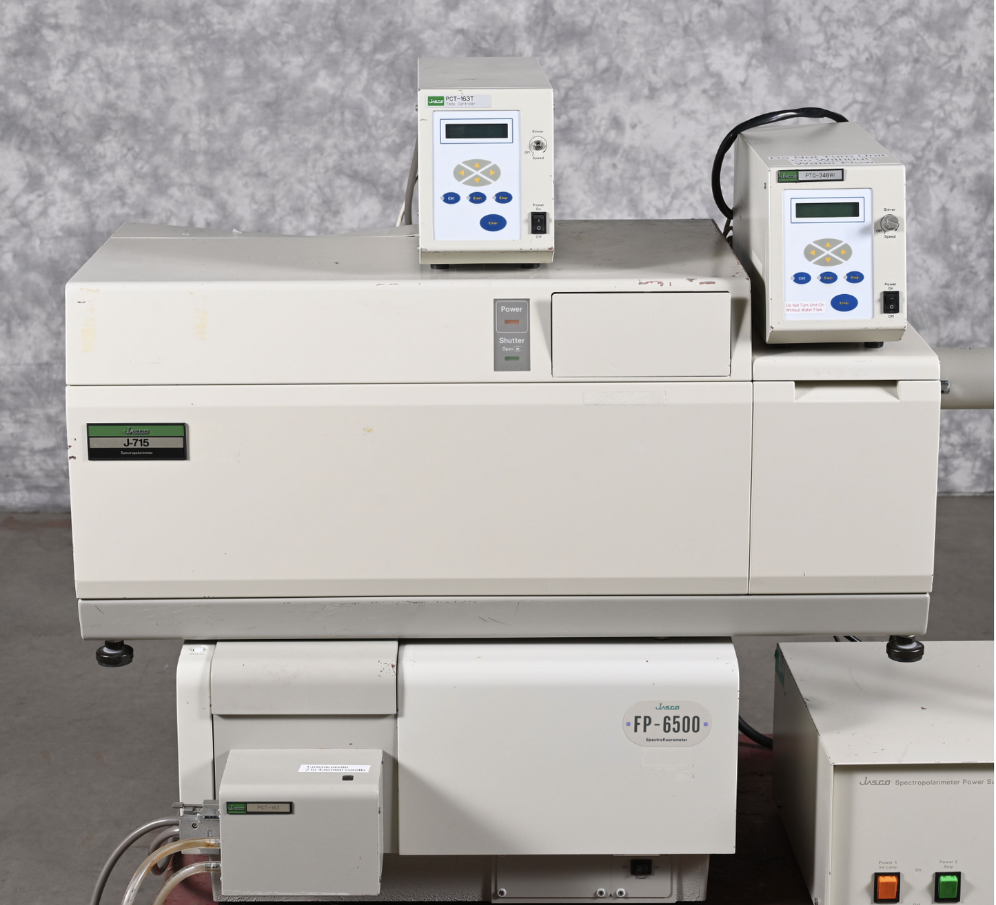 JASCO J-715 / FP-6500 / PCT-163T PTC-348WI DICHROISM SPECTROPOLARIMETER FREESHIP