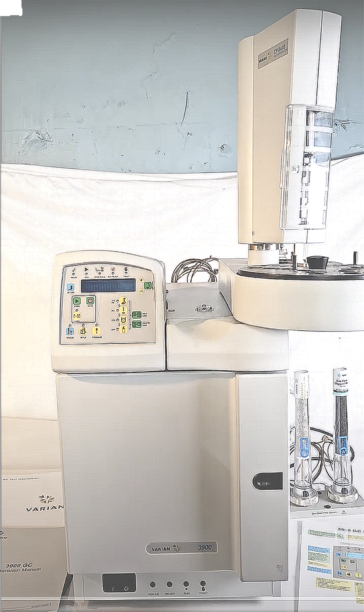 VARIAN 390 GAS CHROMATOGRAPH & 8410 AUTO INJECTOR BONUS 2 CLEAN FILTERS FREESHIP