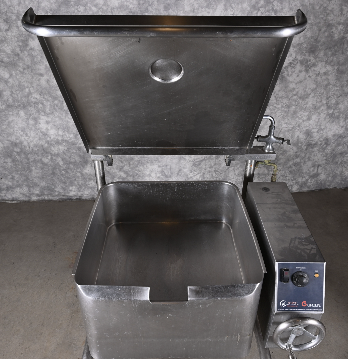 WARRANTY GROEN BPM-303 ECLIPSE 30GALLON BRAISING PAN SKILLET 3PHASE480VOLTELECTR