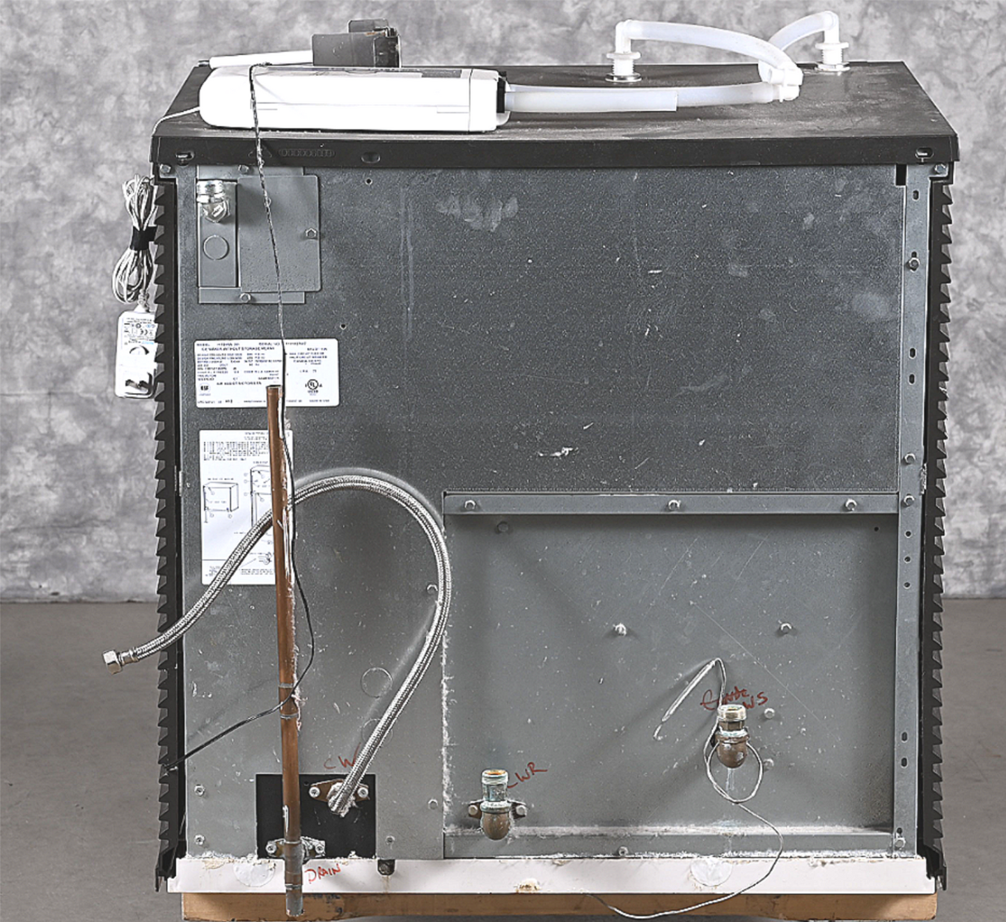 WARRANTY MANITOWOC® IY1205W-261 INDIGO WATERCOOL 560lbs HALFDICECUBE ICE MACHINE