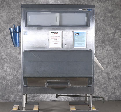 WARRANTY FOLLETT DEV1300SG-48-LP CUBE CHEWBLET 1320LBS ICE BIN PADDLE RAKE SCOOP