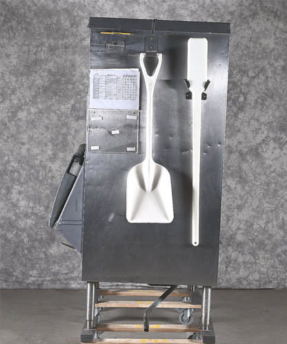 WARRANTY FOLLETT DEV1300SG-48-LP CUBE CHEWBLET 1320LBS ICE BIN PADDLE RAKE SCOOP