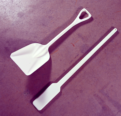 WARRANTY FOLLETT DEV1300SG-48-LP CUBE CHEWBLET 1320LBS ICE BIN PADDLE RAKE SCOOP