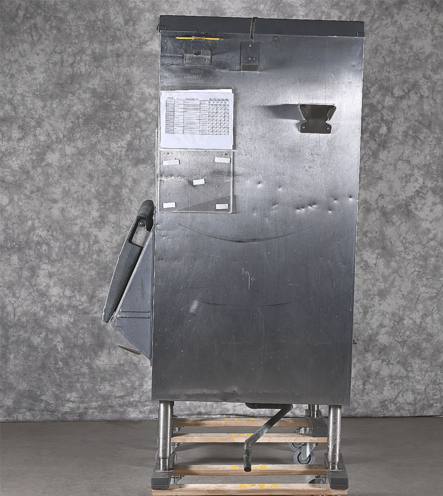 WARRANTY FOLLETT DEV1300SG-48-LP CUBE CHEWBLET 1320LBS ICE BIN PADDLE RAKE SCOOP