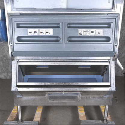 WARRANTY FOLLETT DEV1300SG-48-LP CUBE CHEWBLET 1320LBS ICE BIN PADDLE RAKE SCOOP